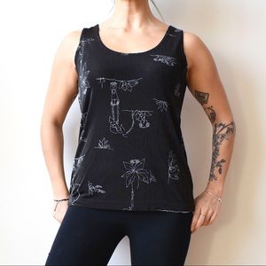 Black Tank w/ MONKEYS!